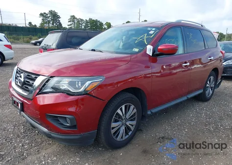 2020 Nissan Pathfinder Sv 4Wd z USA, uszkodzony, nr VIN 5N1DR2BM5LC639833